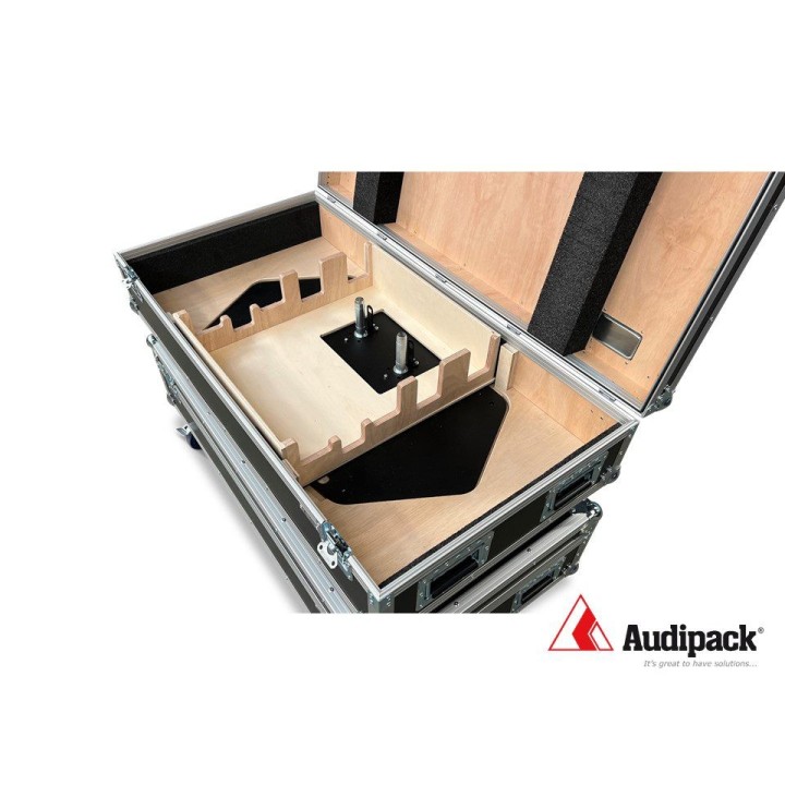 Flightcase toploader Audipack AUD-FC-FS701T | Sol Audipack