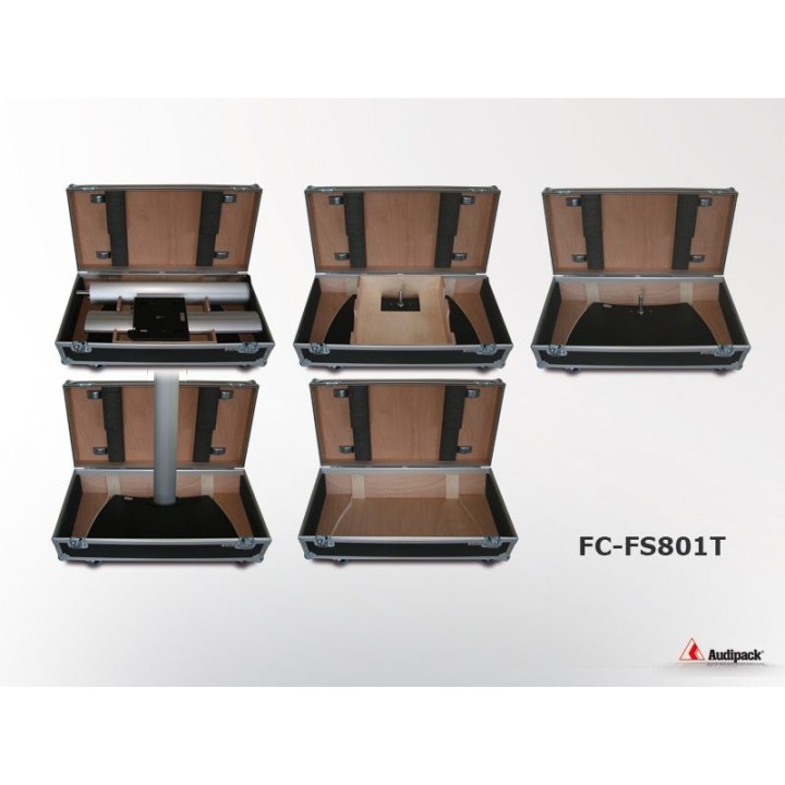 Flightcase toploader Audipack AUD-FC-FS-801T | Sol Audipack