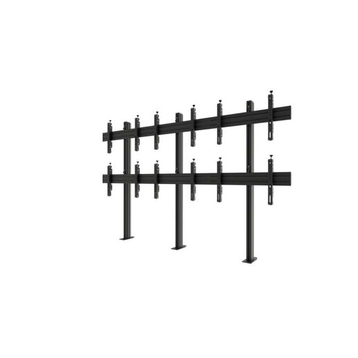 EDBAK - VWSA3247-L - Support autoportant pour mur vidéo, 3×2, 42"-49" - paysage 