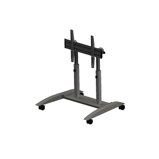Chariot mobile Edbak TRF190 | tête rotative | écrans 40"-65" - TRF190 - Edbak