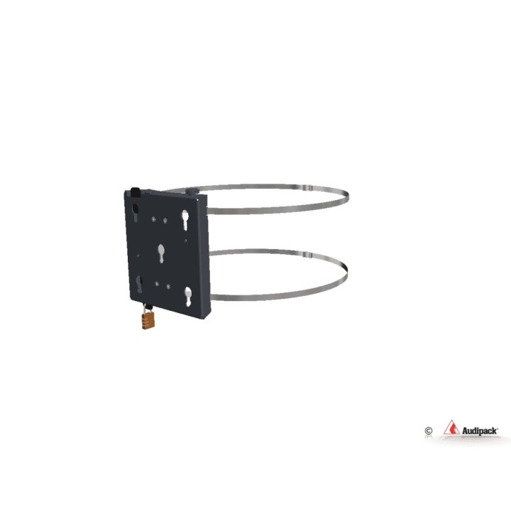 Support de colonne Audipack AUD-FKM-5080 | Diamètre 500 à 800 mm | Fixation robuste Audipack