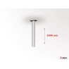 Support plafond Audipack AUD-FLEX-800-1000 | Flex-800 | hauteur 1000 mm Audipack