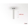 Support plafond Audipack AUD-FLEX-800-1500 | Flex-800 | hauteur 1500 mm Audipack