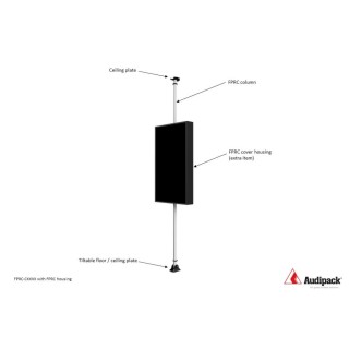Colonne sol plafond Audipack AUD-FPRC-C3000 | 3000mm | installation robuste Audipack