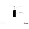 Potence plafond Audipack AUD-FPRC-CM1500 | 1500mm | robuste Audipack
