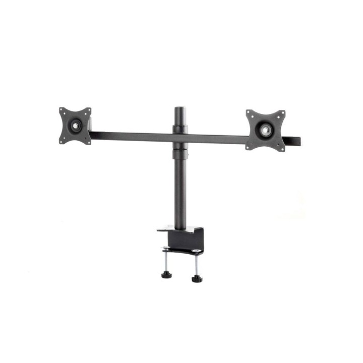 Support de bureau Edbak SV05C-B | Deux écrans 19"-27" | Noir - SV05C-B - Edbak