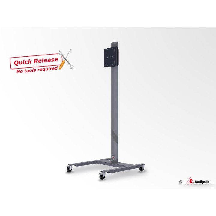 Pied de sol sur roues Audipack AUD-FS-815B | Quick Release | max. 65p Audipack