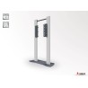 Pied de sol double colonnes Audipack AUD-FS-V600 | Multi-VESA | jusqu'à 100p max. Audipack