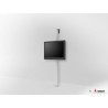 Colonne sol-mur Audipack AUD-FTW-700-2000 | écran jusqu'à 65p | hauteur 2000 mm Audipack