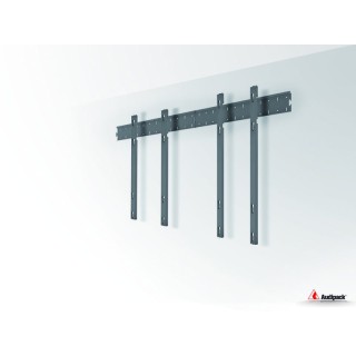 Double barre verticale Audipack AUD-MA-2-55 | VESA 200/400 mm | 55p | paysage Audipack