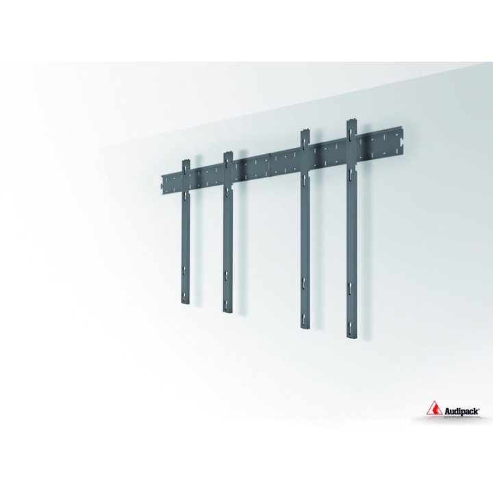 Double barre verticale Audipack AUD-MA-2-60 | VESA 400x200 mm | 60p paysage Audipack