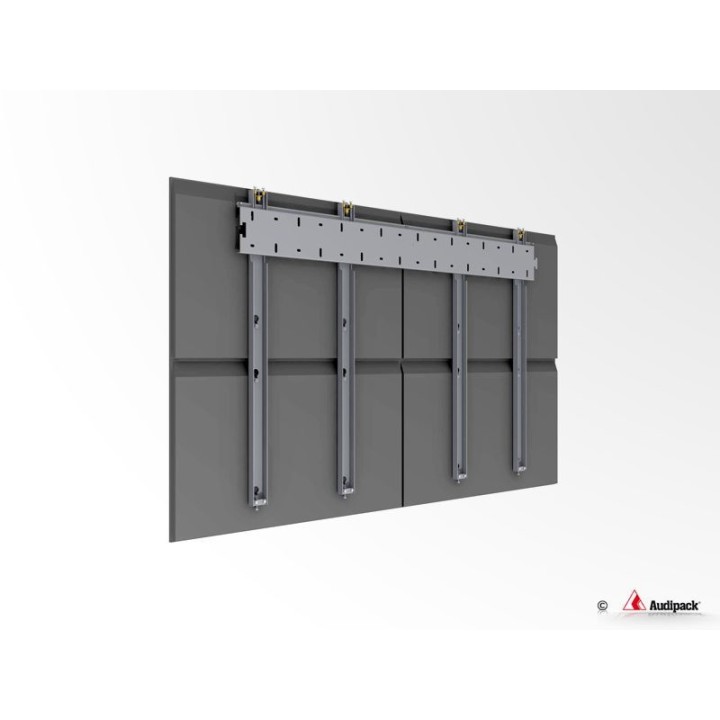Double barre verticale Audipack AUD-MA-2-60 | VESA 400x200 mm | 60p paysage Audipack