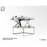 Support plafond Audipack AUD-PCL-5050-1 | Pantographe motorisé | 490 mm Audipack