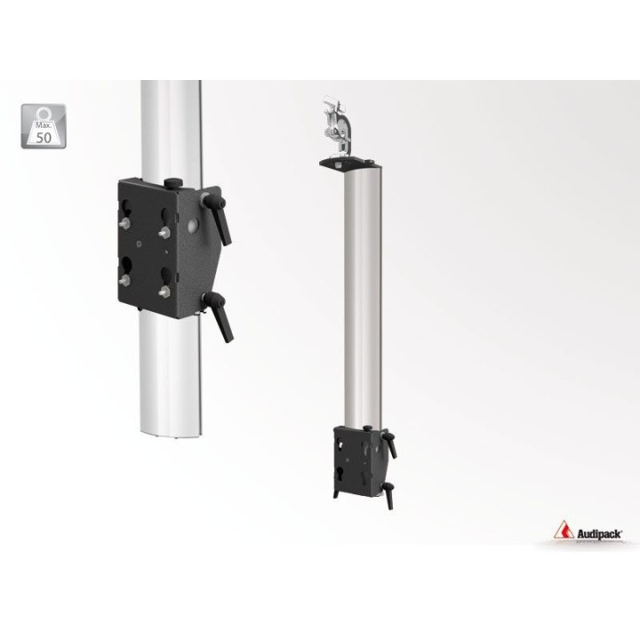 Support plafond Audipack AUD-PTCV-800-1000 | série 800 | 1000 mm Audipack