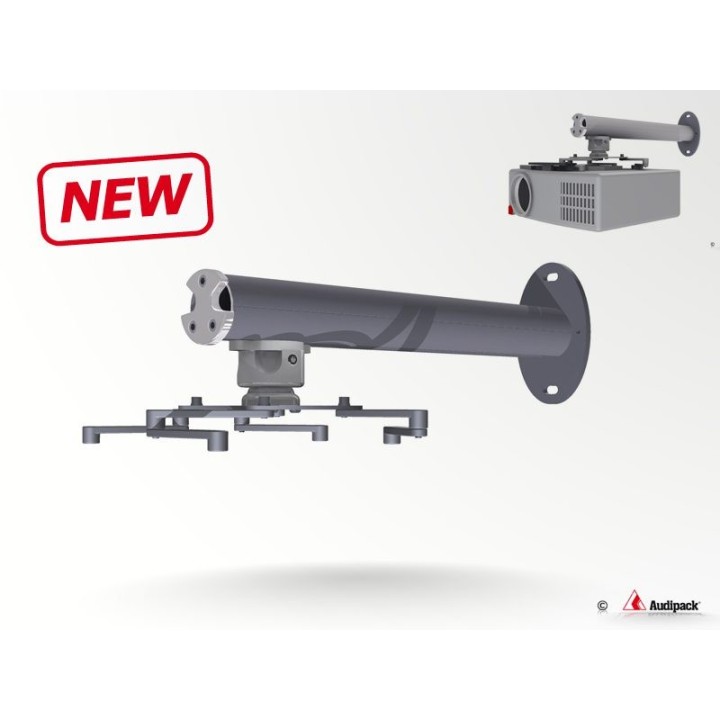 Support mural vidéoprojecteur Audipack AUD-PWM-0450B | ball joint | noir Audipack