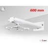 Support mural Audipack AUD-PWM-ST0600 | 360-600 mm | blanc Audipack