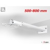 Support mural Audipack AUD-PWM-ST0800T | 500-800 mm | blanc Audipack