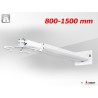 Support mural pour vidéoprojecteur Audipack AUD-PWM-ST1500T | 800-1500 mm | blanc Audipack