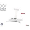 Support plafond Audipack AUD-QFIX3-0300W | 300 mm | blanc Audipack