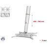Support plafond vidéoprojecteur Audipack AUD-QFIX3-0700TG | 450-700 mm | gris Audipack