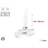 Support plafond Audipack AUD-QFIX-0500TW | 355-500 mm | blanc Audipack
