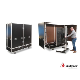 Flightcase Audipack AUD-FC-FLM100-7075 | Protection optimale | Transport sécurisé Audipack