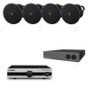 Yamaha - Ensemble ADECIA pCeiling 1p, 4 VXC4 noires Yamaha