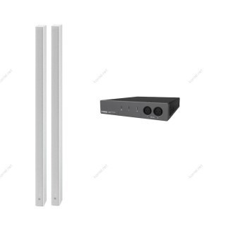 Ensemble audio Yamaha YAM-ADSBXLW | ADECIA pWall 1p | PoE blanc Yamaha