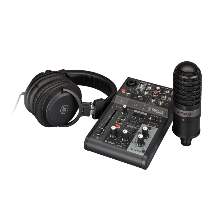 Console de mixage Yamaha YAM-AG03MK2-B-LSPK | 3 canaux | streaming Yamaha