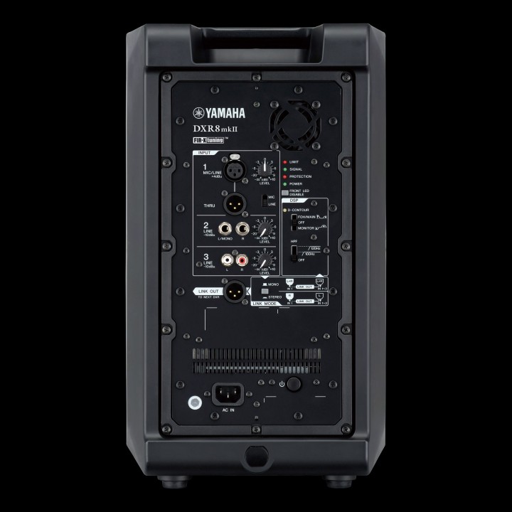 Enceinte active Yamaha YAM-DXR8MKII | 2 voies 8p + 1,75p | 1100W Yamaha