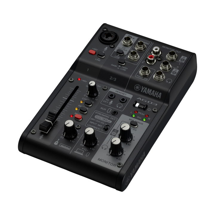 Yamaha - Console de streaming 3 canaux - Noire Yamaha