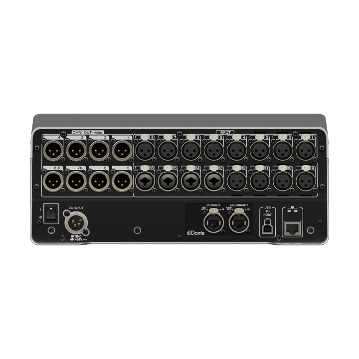 Yamaha - Console de mixage numérique 16 mic. + 1 st. + 2 FX - Dante Yamaha