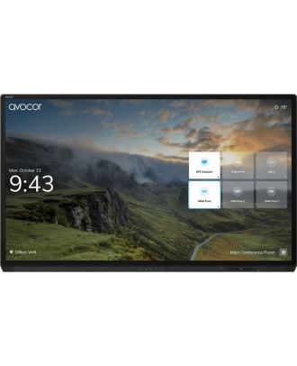 Avocor - Ecran tactile 85p 4K avec verre interactif, série G60