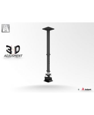 Support de plafond télescopique PLUS 3D pour projecteur 392361 Audipack