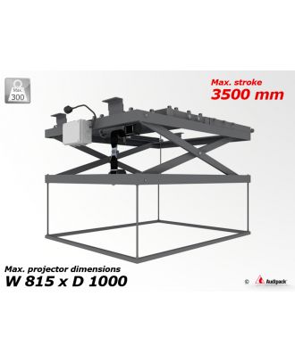 Support de plafond motorisé pour vidéoprojecteur P3605 Audipack