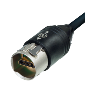 Câble HDMI 1.3 1m monté avec 2 fiches étanches NKHDMI-W - Achats/5