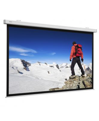 Projecta - Ecran Compact Electrol 144x230 Blanc mat sans bord