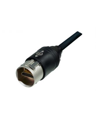 Câble HDMI 0.6m avec 2 fiches étanches NKHDMI-W NKHDMI-0.6 Neutrik 