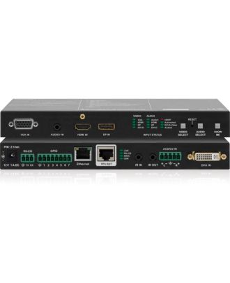 Emetteur HDMI1.4, VGA, DVI, DP1.1 + Ethernet + RS-232 + RS-232 + IR