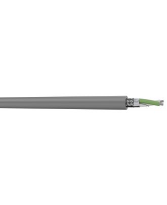 S2CEB - Câble dmx512 - 1 x 2 x 0,34 mm² - pvc gris - à la coupe