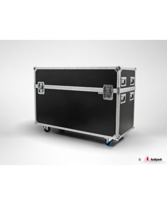 Audipack - Flightcase for 2 x floor stand 390701 + PORT