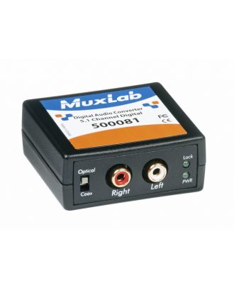 Convertisseur audio numérique Dolby Digital 500081 Muxlab