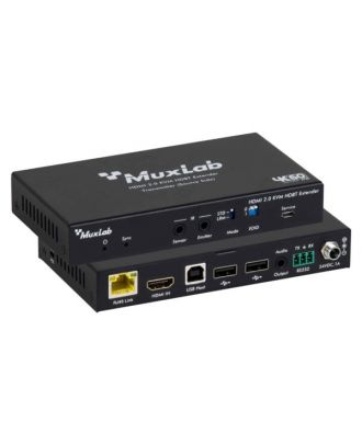 Muxlab - Kit d'extension HDMI 2.0 KVM HDBT, 100m