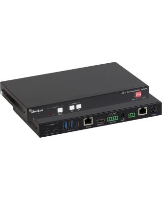 Muxlab - Switcher de présentation USB-C 2x1, 4K@60Hz 4:4:4