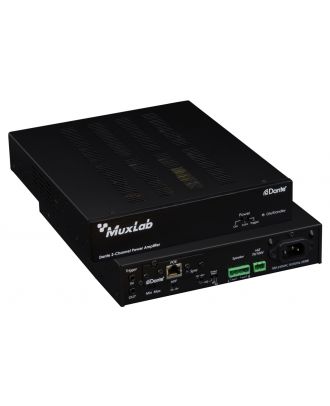 Muxlab - Amplificateur de puissance Dante à 2 canaux 240W