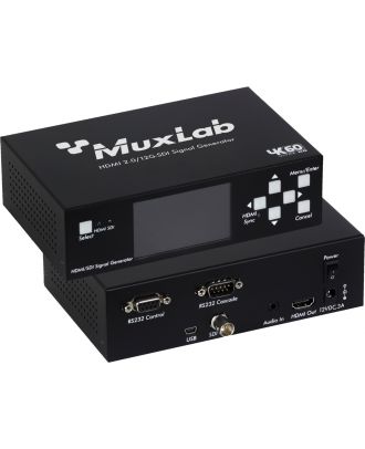 Muxlab - Générateur de signaux HDMI 2.0/12G-SDI