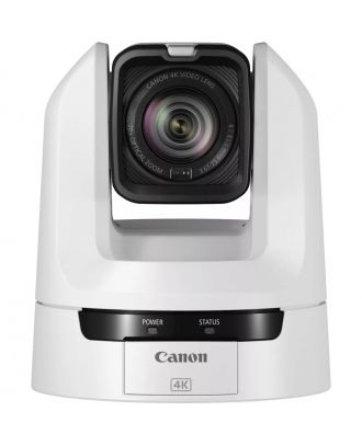 Canon - Caméra PTZ 4K Zoom x20, HDMI/3G-SDI/IP/USB - Blanche