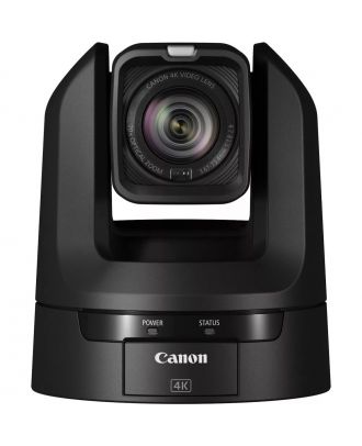 Canon - Caméra PTZ 4K +auto-tracking, x20, HDMI/3G-SDI/IP/USB - Noire