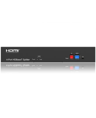 Distributeur 1x4 HDbaseT HDR Downscaler - 4K@60hz YUV 4:4:4 - 100m