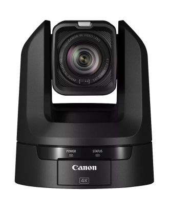 Canon - Caméra PTZ noire. 4K UHD, Capteur CMOS 1/2,3p, Zoom x20